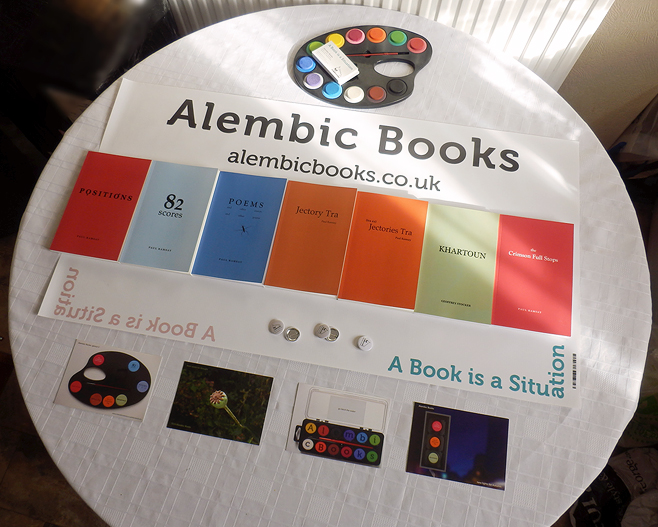 Alembic Books on table